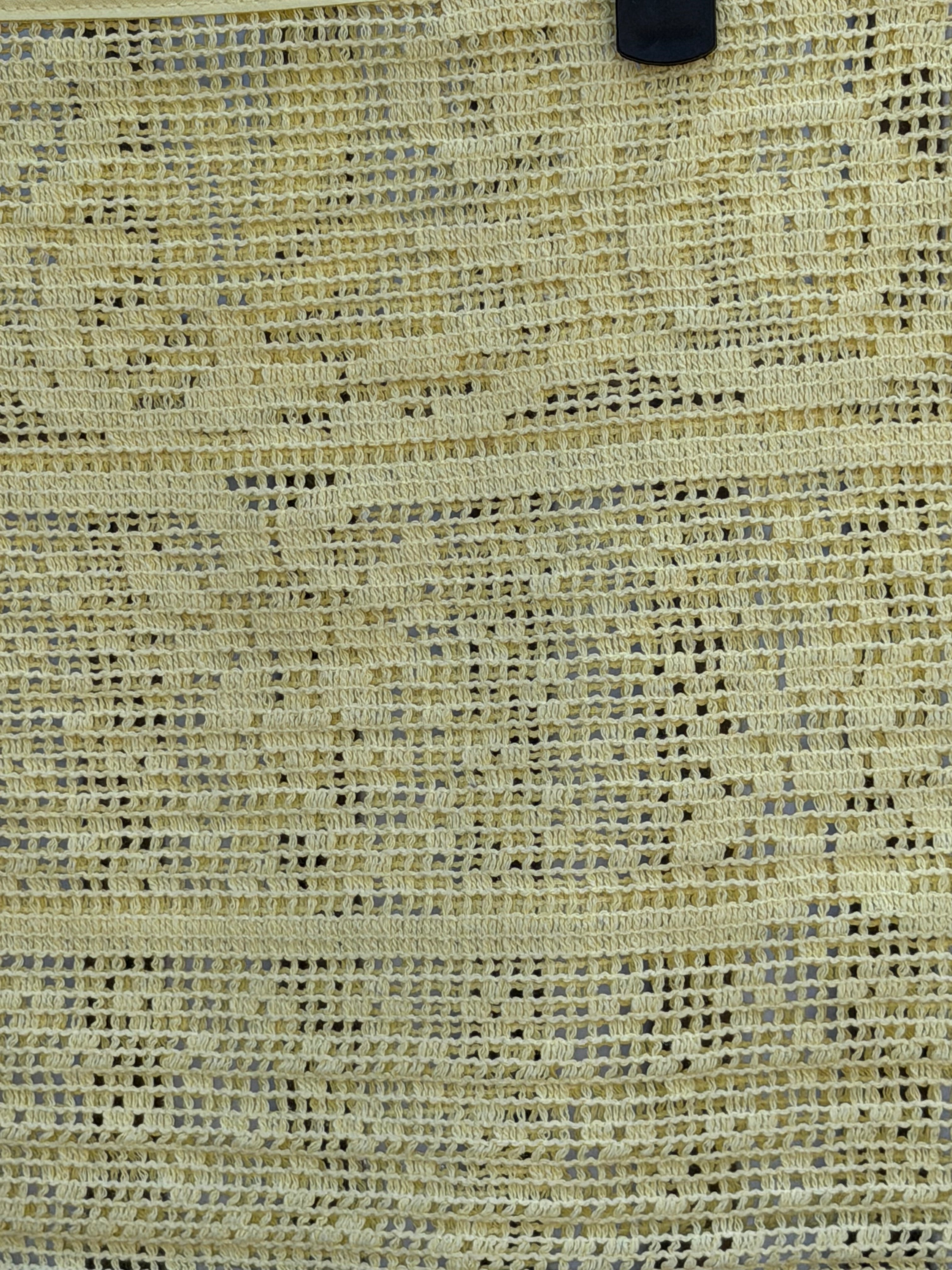 JUPE NOUÉE DENTELLE MICRO JAUNE