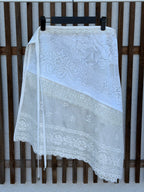 JUPE NOUÉE DENTELLE MAXI 001