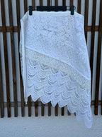 JUPE NOUÉE DENTELLE MAXI 002