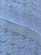 JUPE NOUÉE DENTELLE MAXI 002