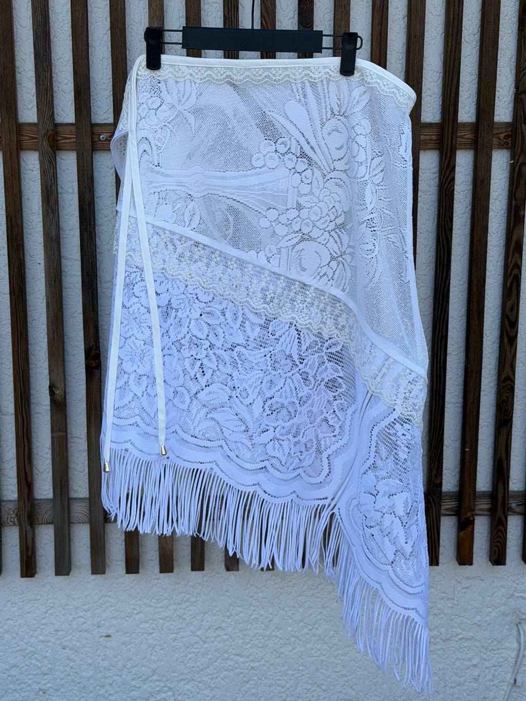 JUPE NOUÉE DENTELLE MAXI 004