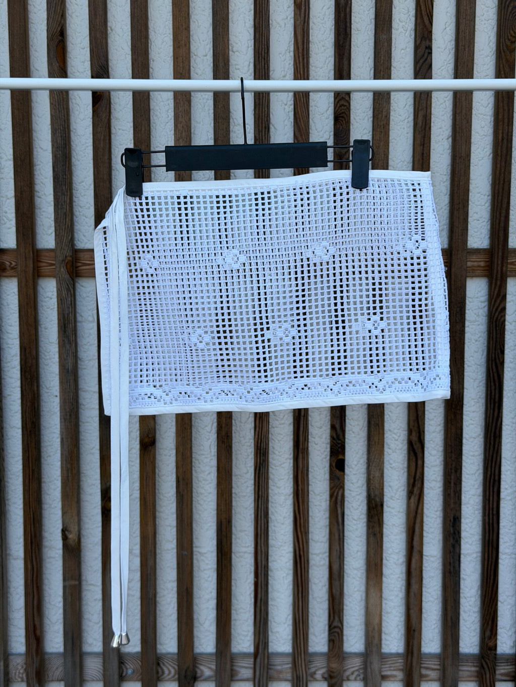 JUPE NOUÉE DENTELLE MICRO 001