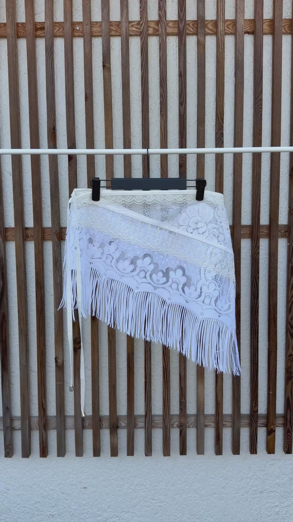 JUPE NOUÉE DENTELLE MIDI 009