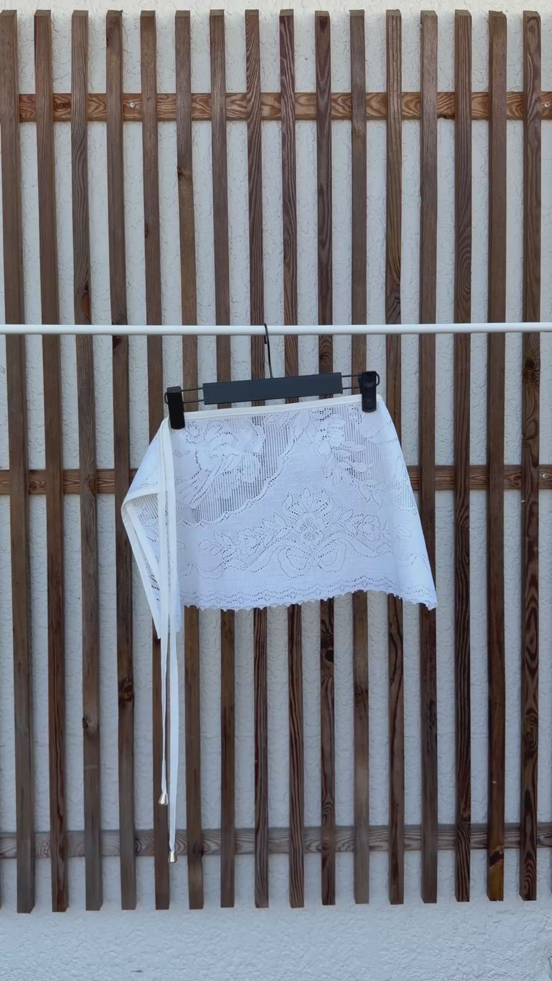 JUPE NOUÉE DENTELLE MICRO 008