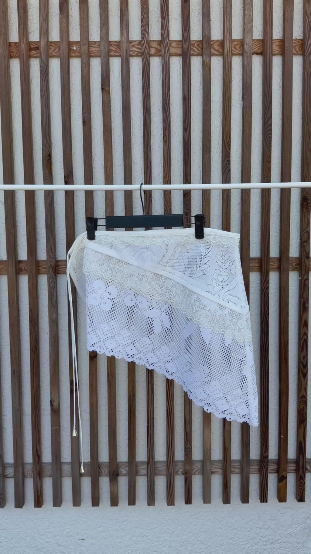 JUPE NOUÉE DENTELLE MIDI 001